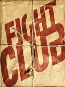 Alternative Book Cover designed by a fan of the book Fight Club Alternative Book Cover designed by a fan of the book