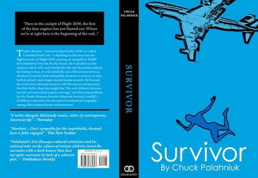 Alternative Book Cover designed by a fan of the book Survivor Alternative Book Cover designed by a fan of the book
